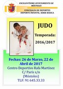 Portada folleto Judo 2016-2017