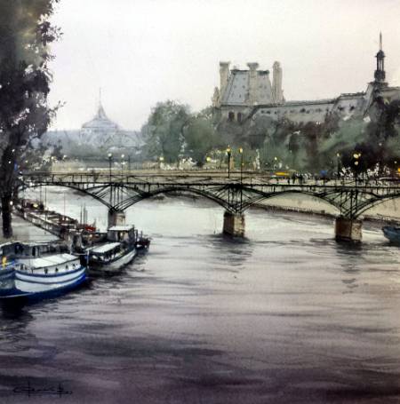 Pont des Arts FOTO PABLO RUBÉN EXPO MUSEO CIUDAD