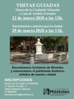 CARTEL visitas domingos marzo