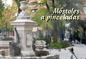 Exposición "Móstoles a pinceladas" del colectivo local Pint-Arte