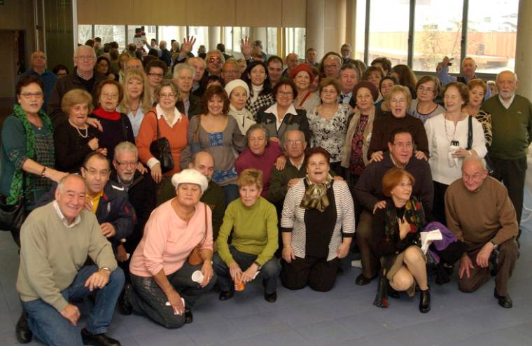 Reunión colaboradores Centros Municipales de Mayores. Diciembre 2013
