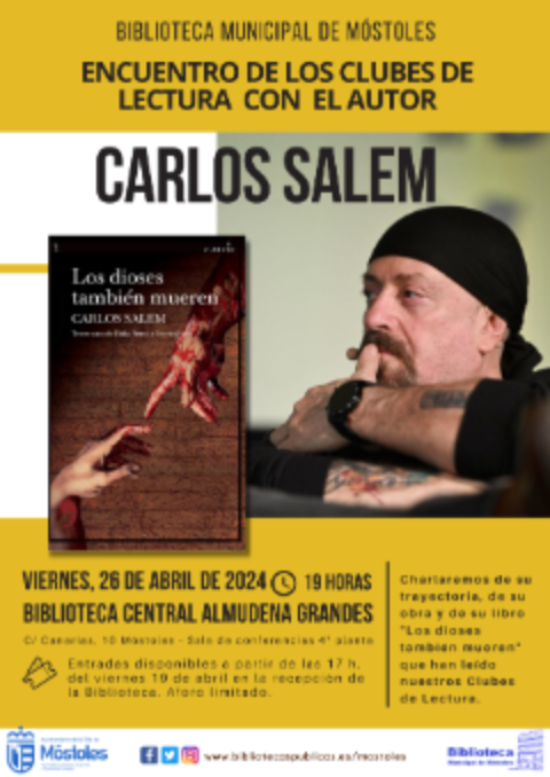 Encuentro con autor - Carlos Salem
