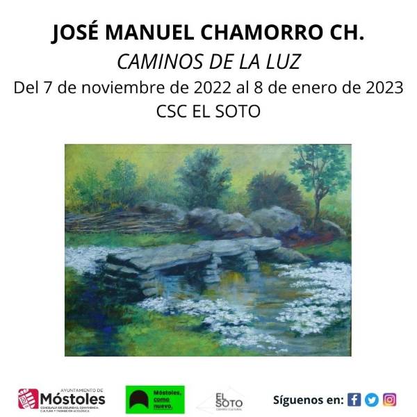 Tarjetón Exposición_ José Manuel Chamorro_C.S.C. El Soto