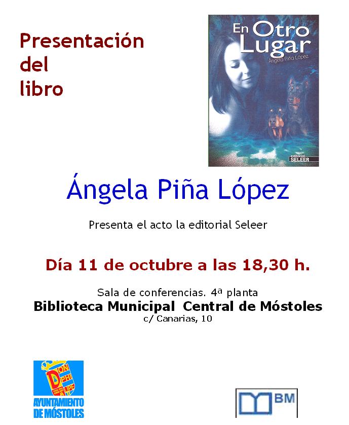 Presentación del libro de Ángela Piña López