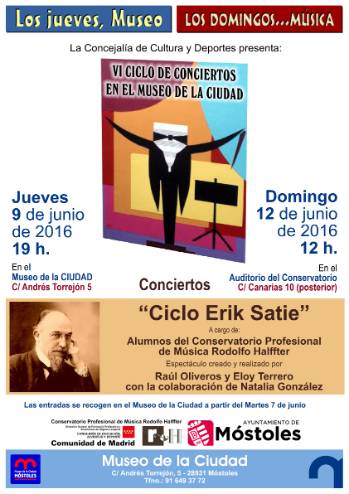 Cartel Erik Satie