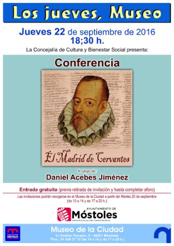 Conferencia El Madrid de Cervantes
