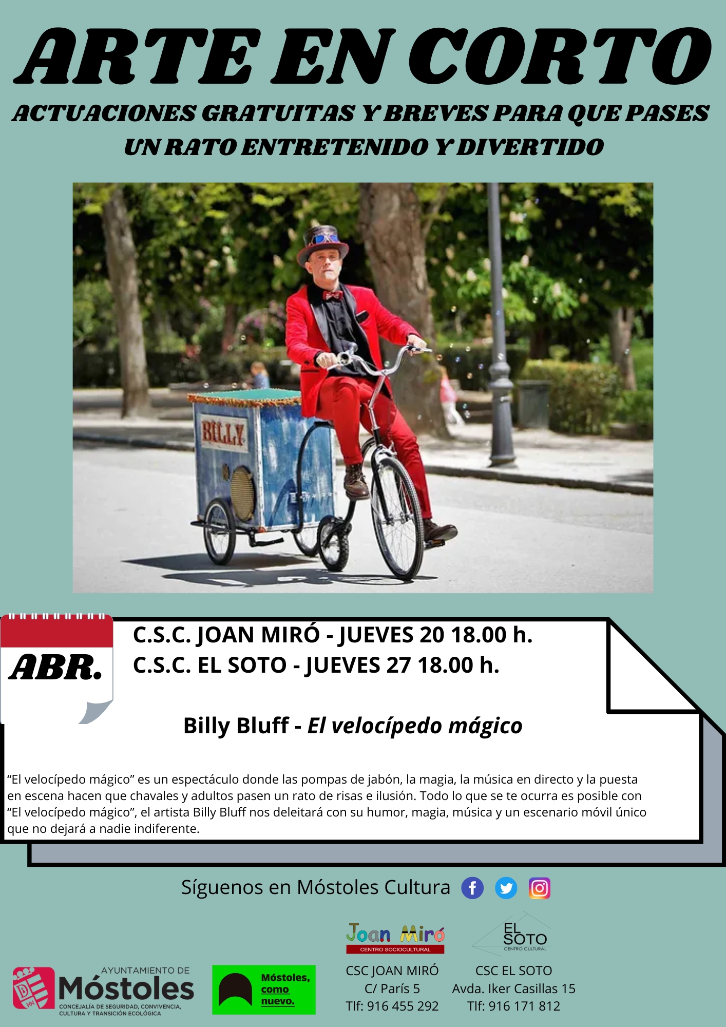 Arte en corto abril 2023