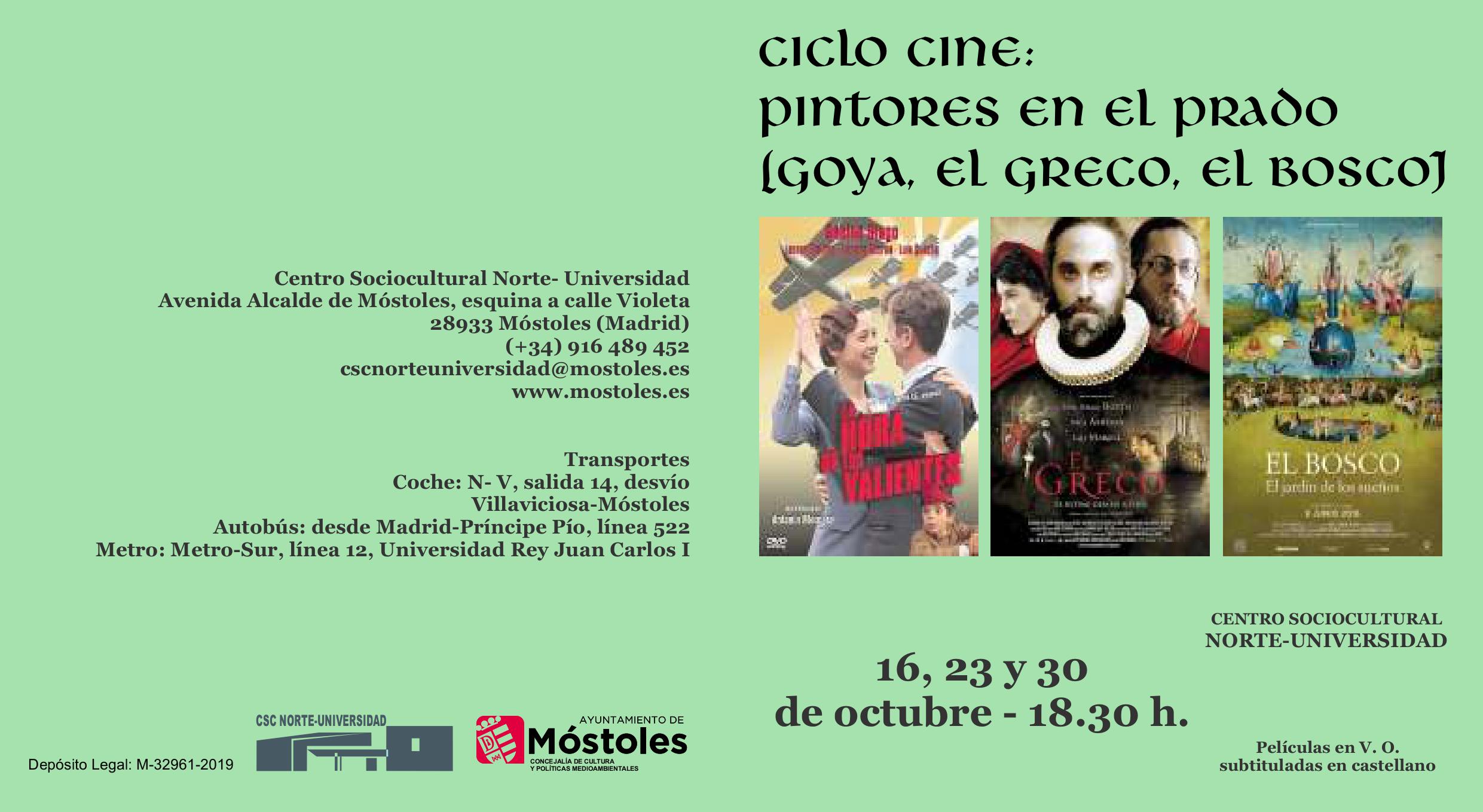 ciclo cine octubre arte 2019