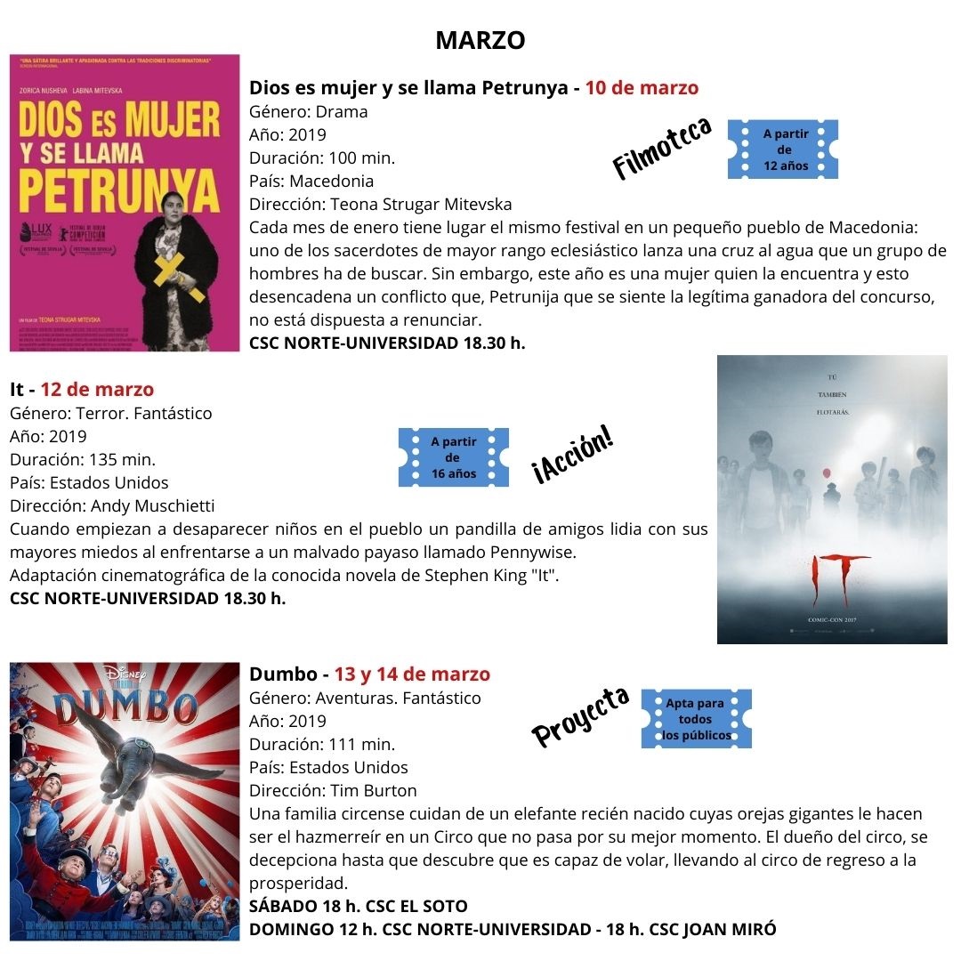 CINE+CINE SEMANA 8-13 MARZO 2021