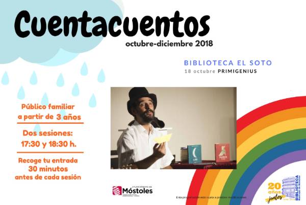 Cuentacuentos 18 octubre