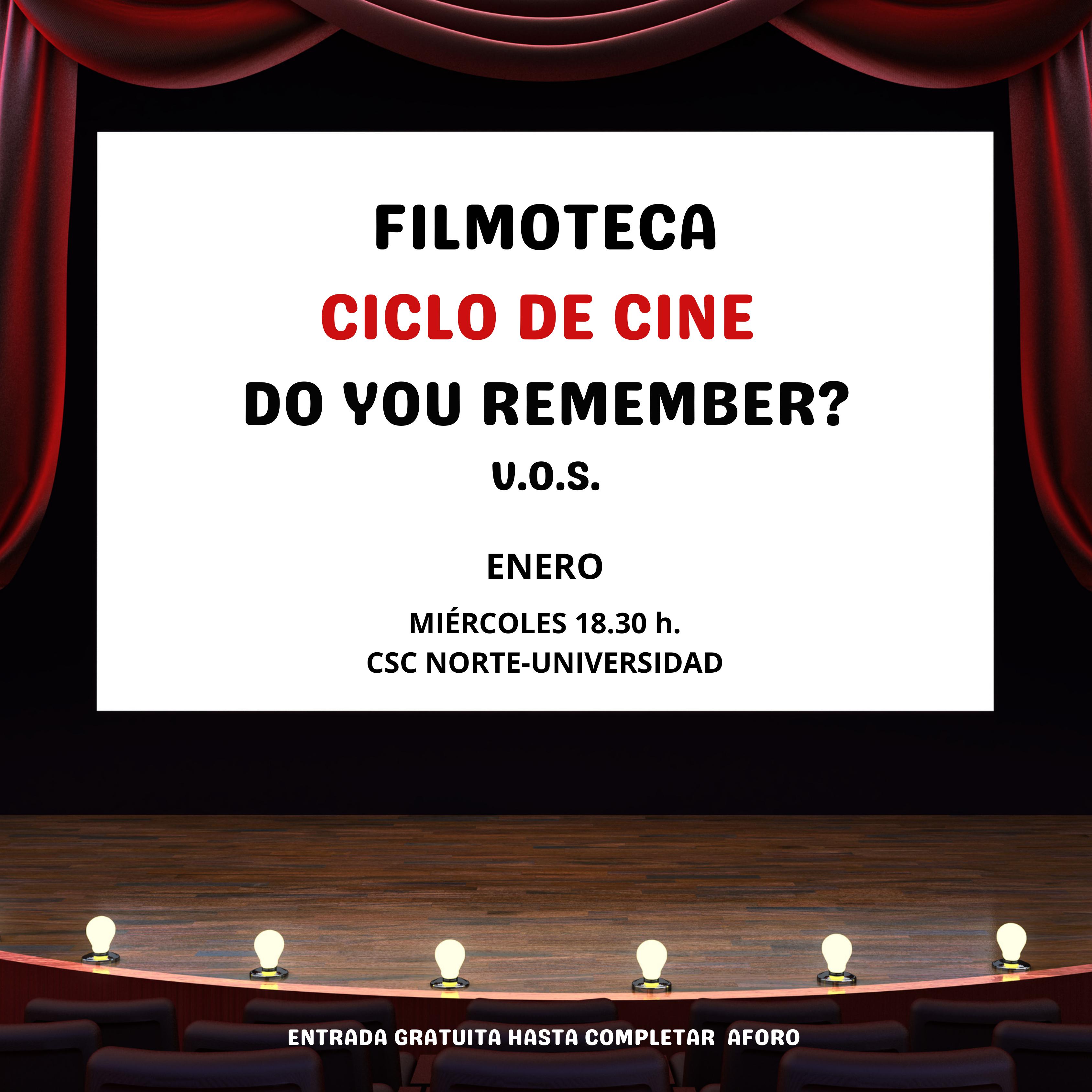 Portada Folleto Filmoteca enero 2023