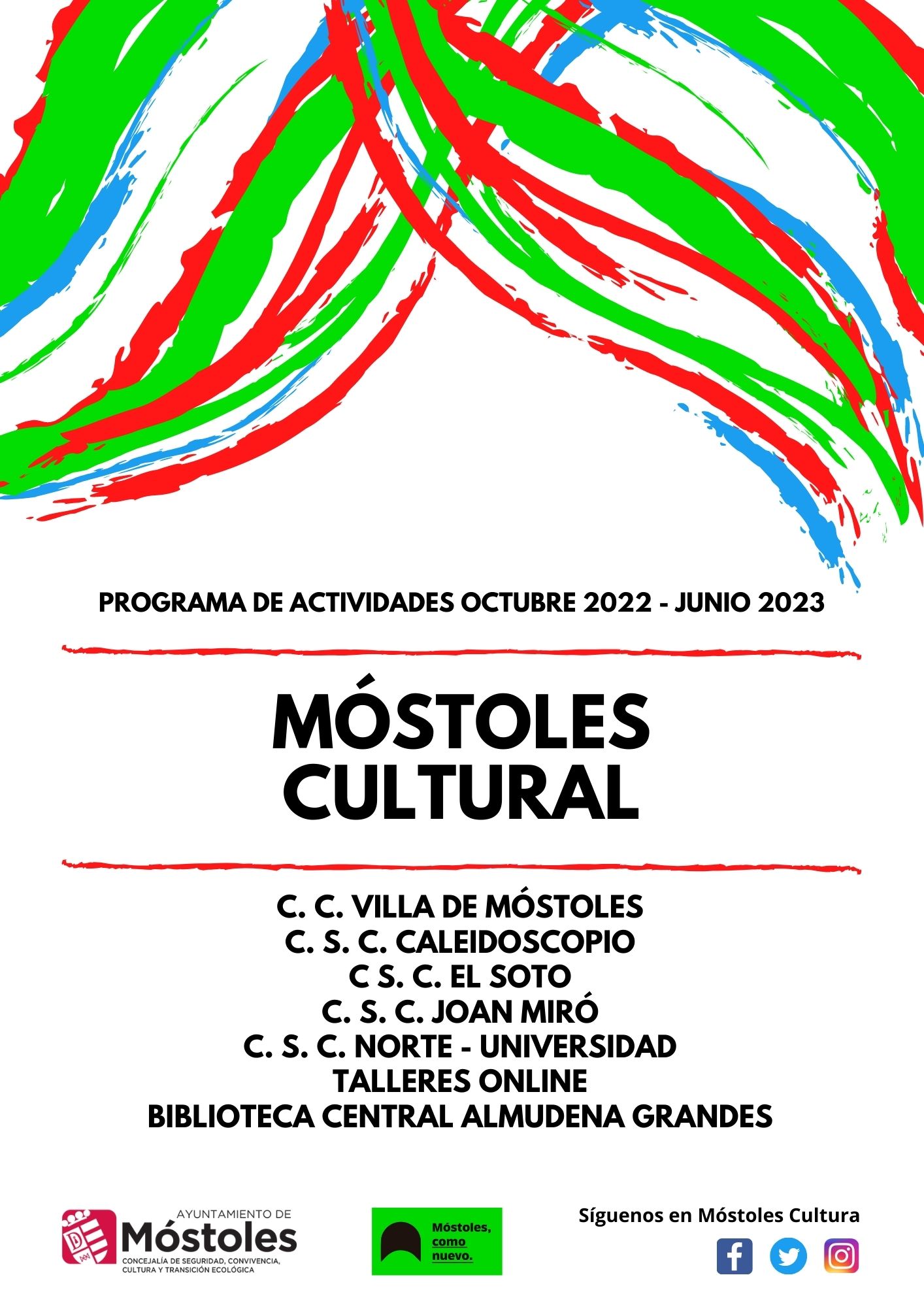 Portada Móstoles Cultural 2022-23
