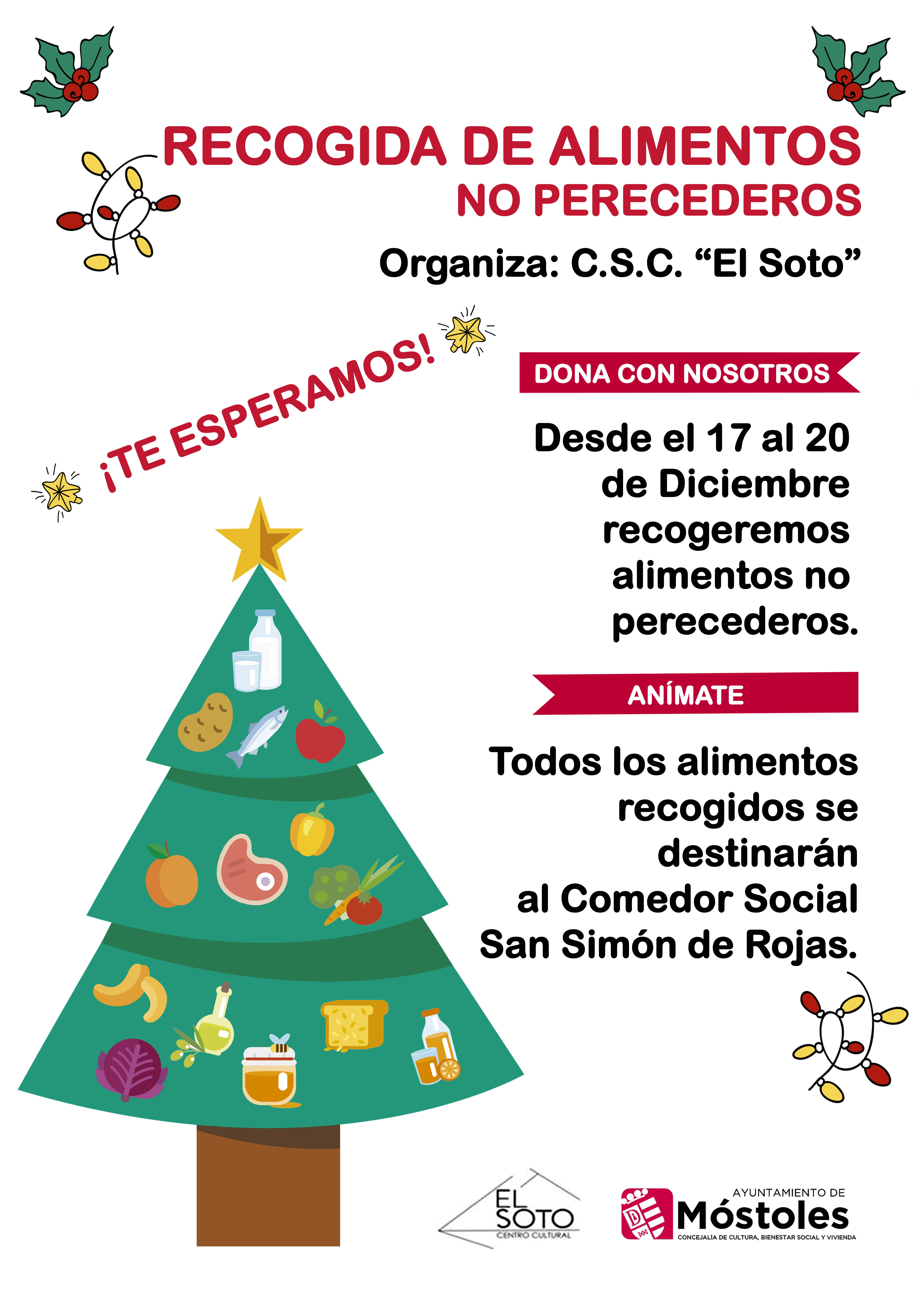 CARTEL_NAVIDAD 2018_RECOGIDA DE ALIMENTOS