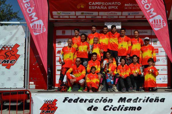 Ganadores Campeonato de España BMX Móstoles