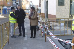 Visita obras calle Zaragoza 1
