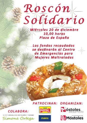Roscón Solidario 20 diciembre