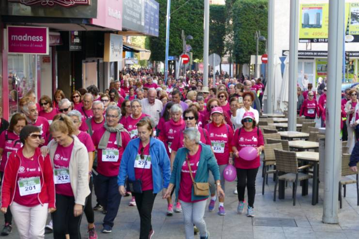 II Marcha rosa contra el cáncer de mama 11