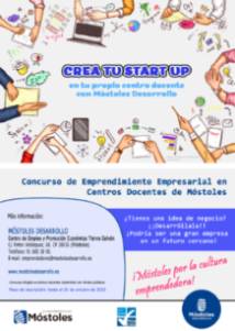 Móstoles Desarrollo pone en marcha el concurso "Crea tu startup" para impulsar el emprendimiento en centros docentes