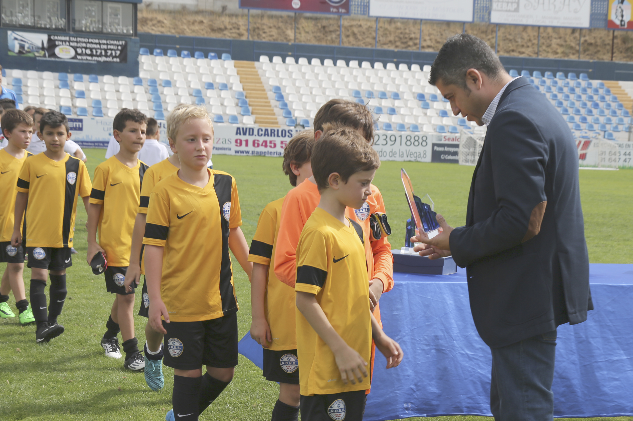 Entrega trofeos FUTBOL 4