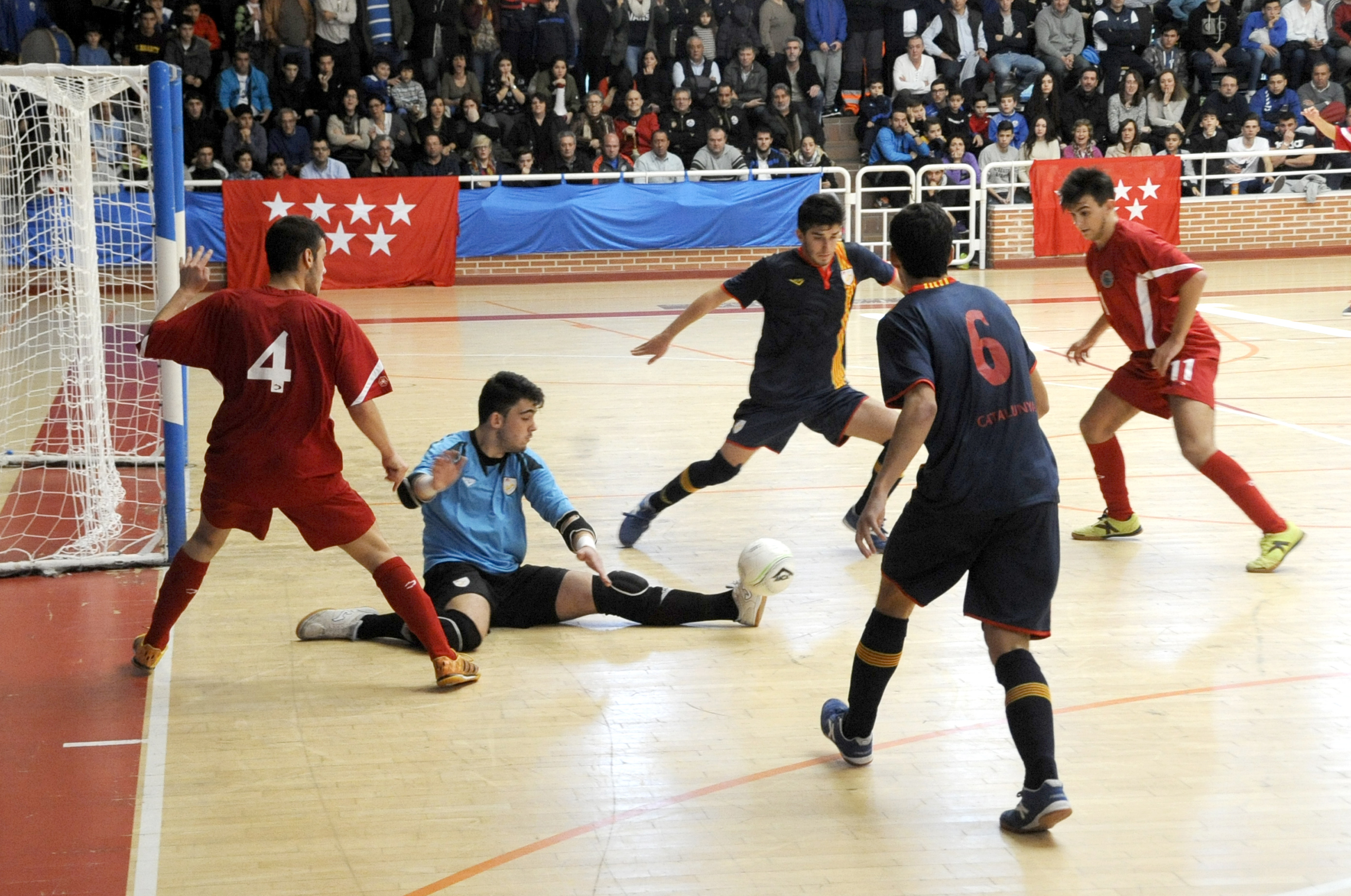 Campeonato España futbol sala Madrid - Cataluña 1