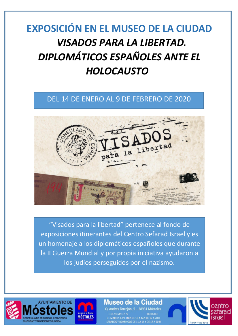 cartel exposición visados libertad