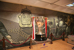 La copa de la Liga del Club Atlético de Madridp