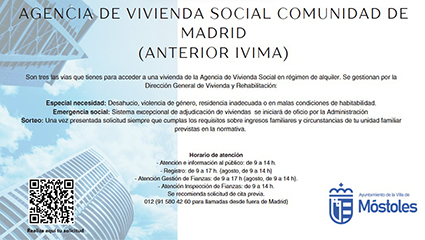 Agenda de Vivienda Social Comunidad de Madrid p. Este enlace se abrirá en una ventana nueva