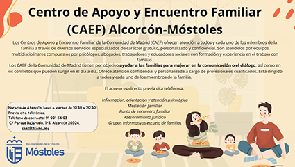 Centro de Apoyo y Encuentro Familiar p. Este enlace se abrirá en una ventana nueva