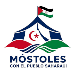 LOGO MOSTOLES con el pueblo saharahui 2026. Este enlace se abrirá en una ventana nueva.