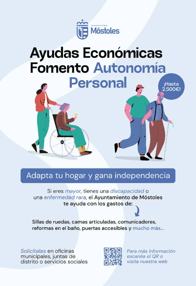 Ayudas Económicas fomentando autonomía personal