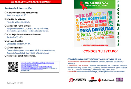 Folleto PDF Día VIH-SIDA 2018