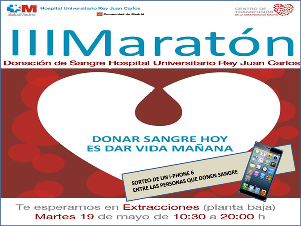 III Maratón DONACION DE SANGRE
