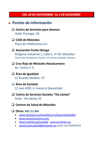 Programa dia Mundial VIH-SIDA Móstoles 2016 01p
