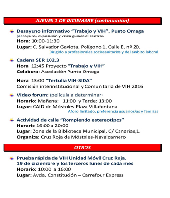 Programa dia Mundial VIH-SIDA Móstoles 2016 03p