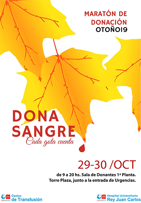 CARTEL Maratón Otoño 2019 Rey Juan Carlos p