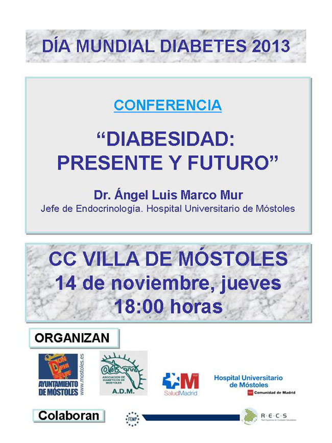 Cartel Día Diabetes 2013