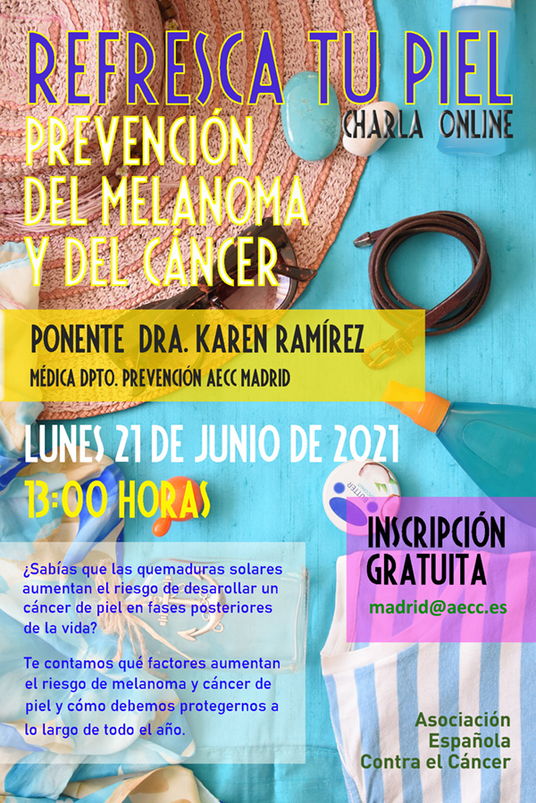 CHARLA PREVENCIÓN SOL 21 JUNIO 2021 AECC MADRID p