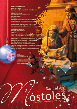 Cartel Fiestas Navidad
