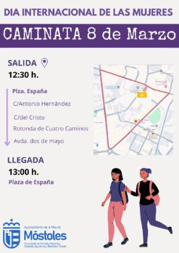 Caminata - 8 de marzo de 2024