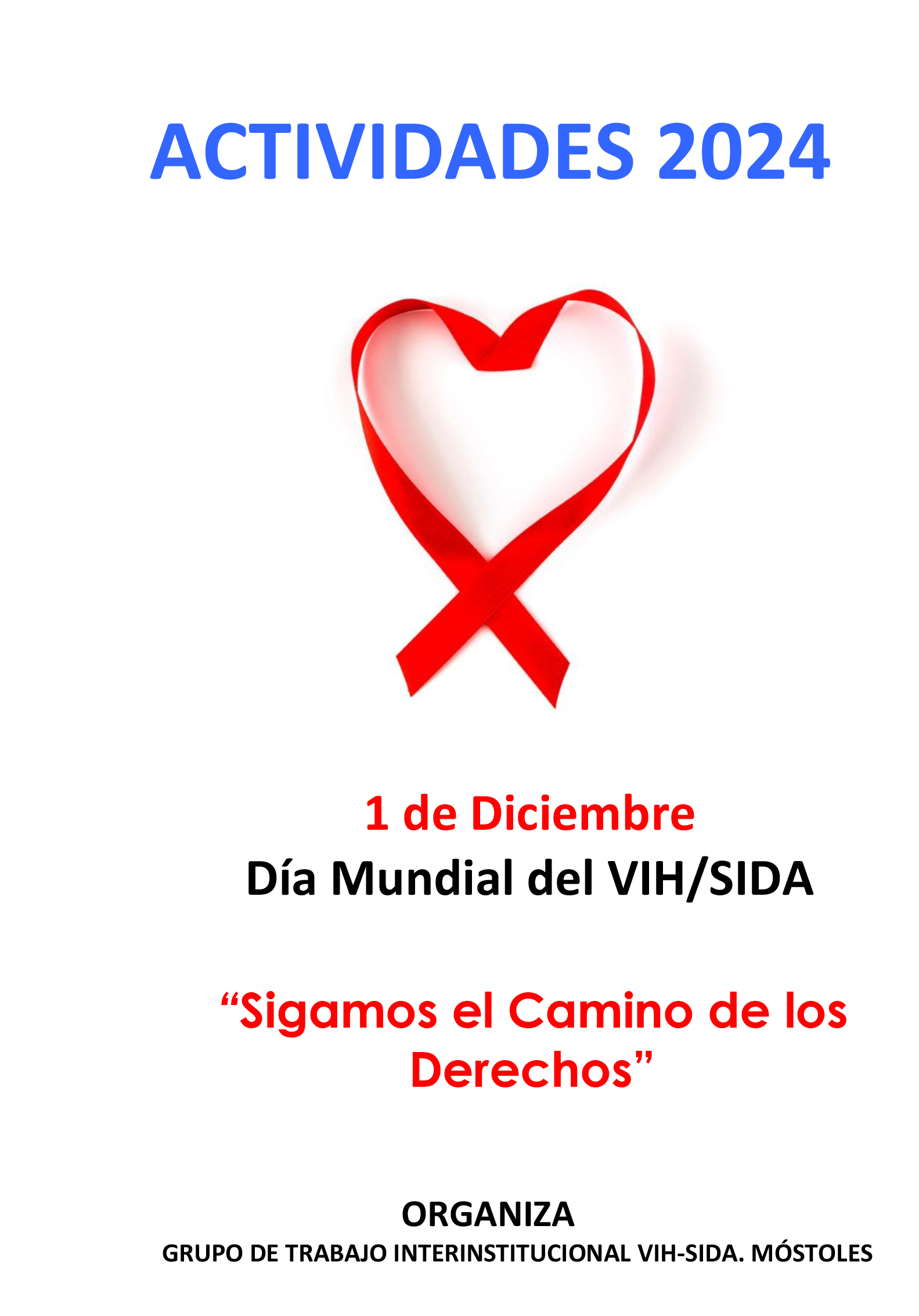 Día Mundial VIH-SIDA 2024 - Siguamos el Camino de los Derechos 2024