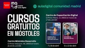 destacada Cursos gratuitos sobre competencias digitales en Móstoles - Abril 2025 copia