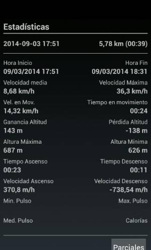 Estadisticas - Parciales