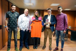 recepción equipo tenis