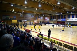 partido fútbol sala ciudad de Móstoles Movistar 1