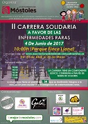 Cartel carrera enfermedades raras