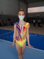 Daniela Fernández del Club de Gimnasia Rítmica de Móstoles