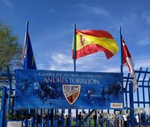 Móstoles CF y el CD Móstoles URJC "B"