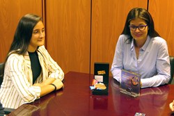 recepción Silvia Garcia portera futbol 1