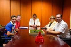 Reunión club de tenis