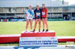 Podium Lucía Rodríguez en Pamplona